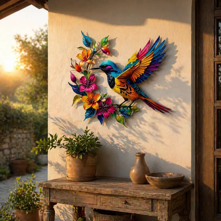 💐Last Day 50% OFF🔥 - Handcrafted Metal Bluebird Wall Art
