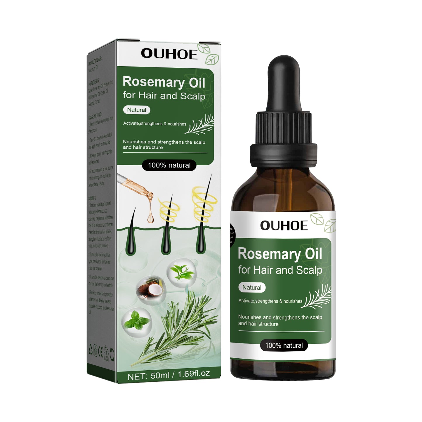 OUHOE ROSEMARY OIL For Hair