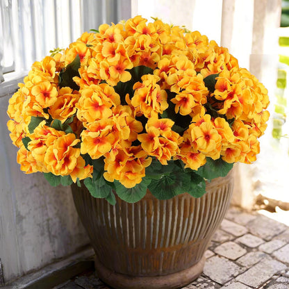 ☀️ UV-Resistant🌺Corrosion-Resistant Artificial Geranium Flowers 🌺