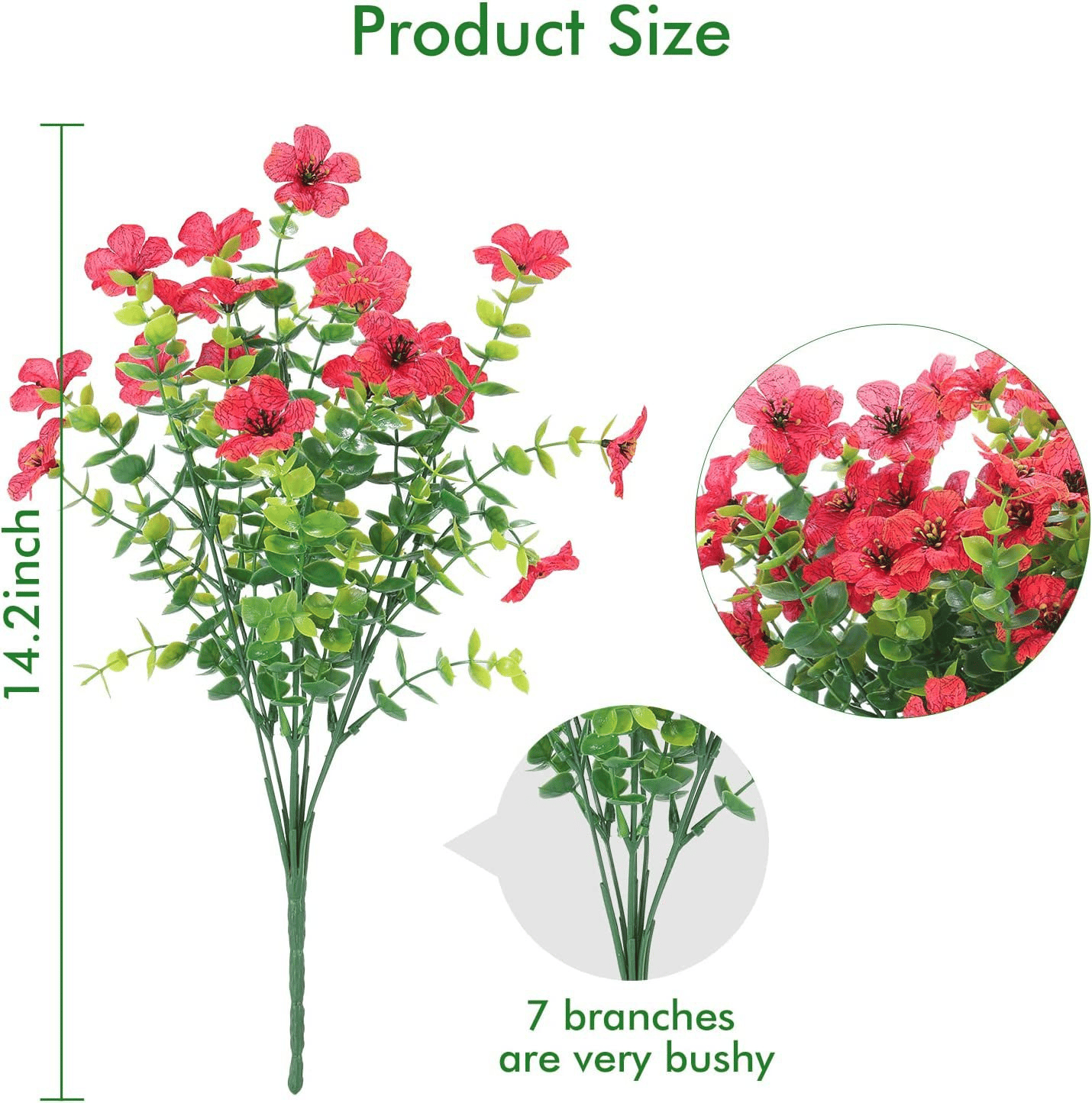 ☀️ UV-Resistant 🌺 Corrosion-Resistant 🌺 Artificial Violets Flowers