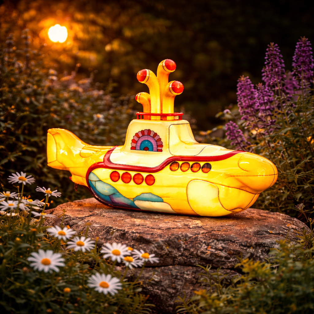 🔥 Limited Edition: Only 100 Sets Left! — The Beatles' "Yellow Submarine" Night Light