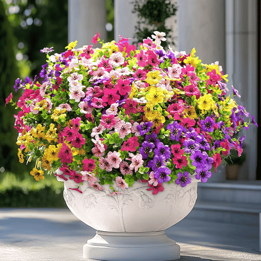 ☀️ UV-Resistant 🌺 Corrosion-Resistant 🌺 Artificial Violets Flowers