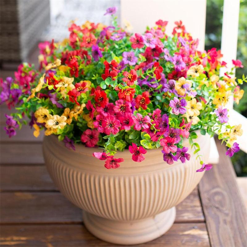 ☀️ UV-Resistant 🌺 Corrosion-Resistant 🌺 Artificial Violets Flowers