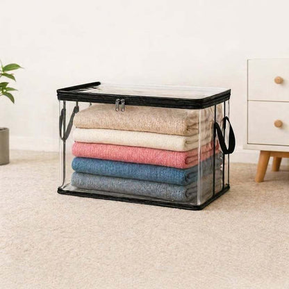 ✨Last Day: 70% OFF📦Large Heavy-Duty Thick Clear Storage Bag for Clothes, Moving & Storage