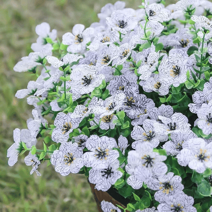 ☀️ UV-Resistant 🌺 Corrosion-Resistant 🌺 Artificial Violets Flowers