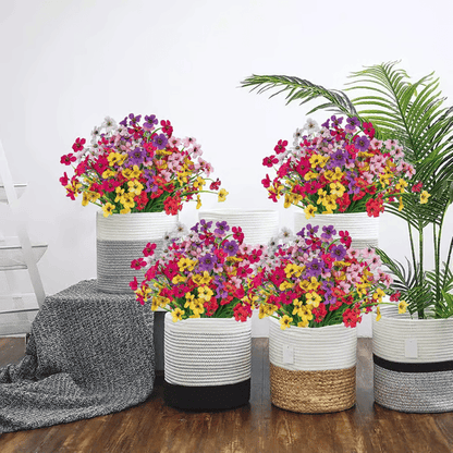 ☀️ UV-Resistant 🌺 Corrosion-Resistant 🌺 Artificial Violets Flowers